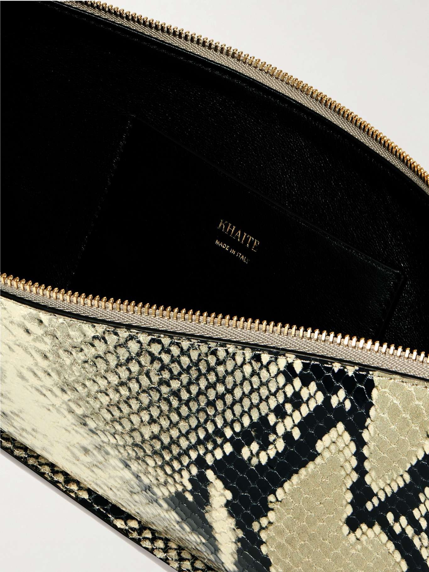 Lori snake-effect leather shoulder bag Snake print - 5