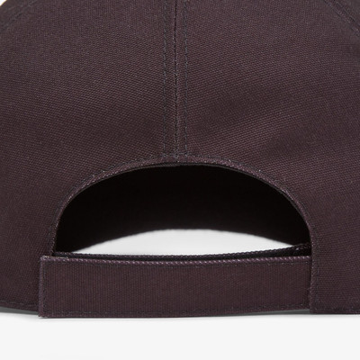 FENDI Multicolor canvas baseball cap outlook