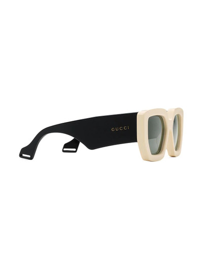 GUCCI square frame sunglasses outlook