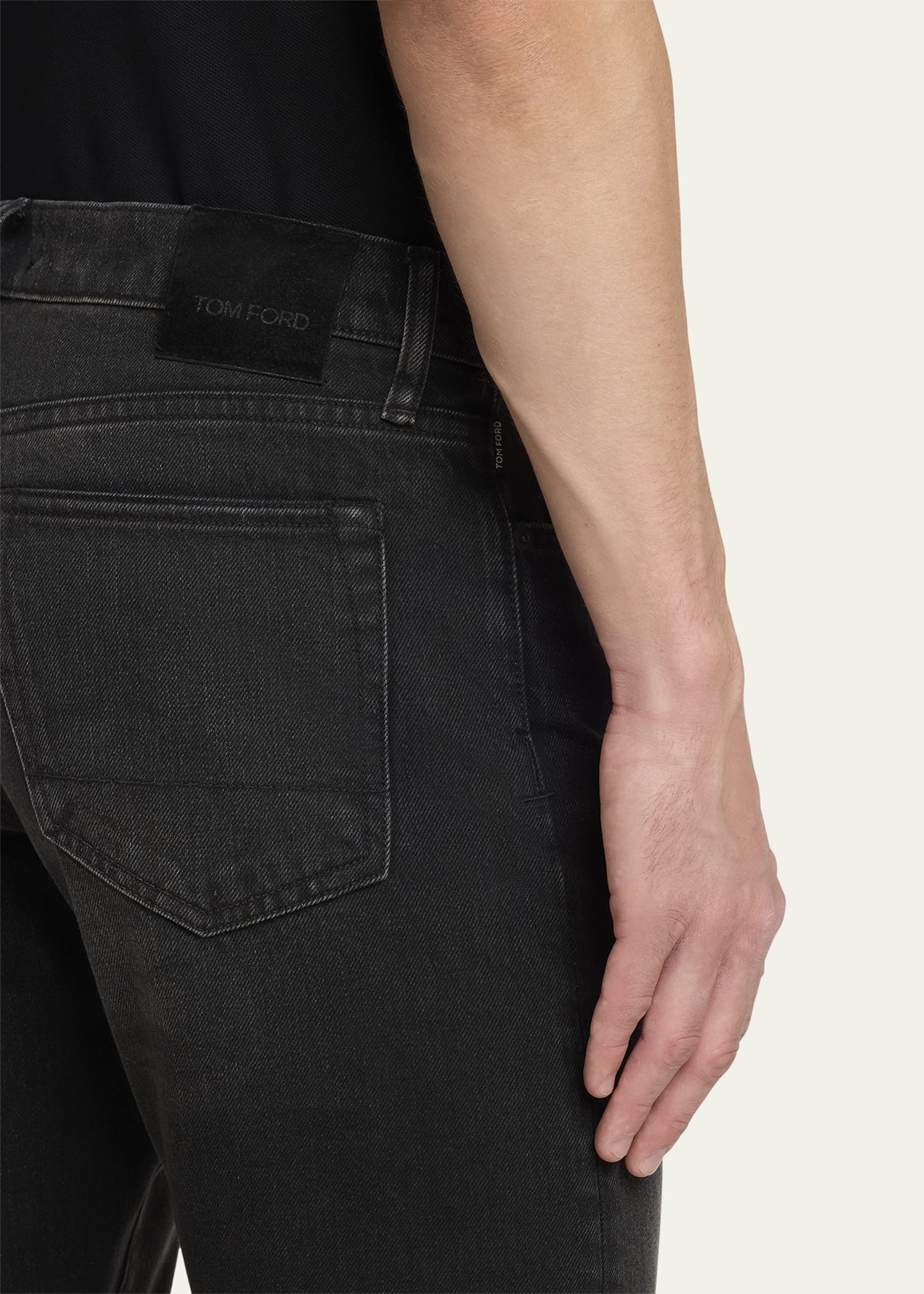 Men's Rip and Repair Straight-Fit Jeans - 5