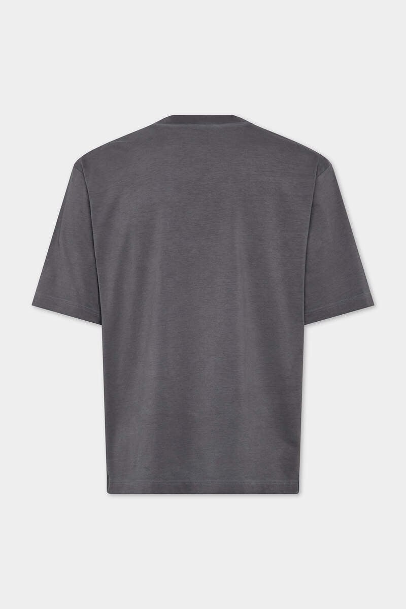 BEST FADE LOOSE FIT CARTOON LOGO T-SHIRT - 2