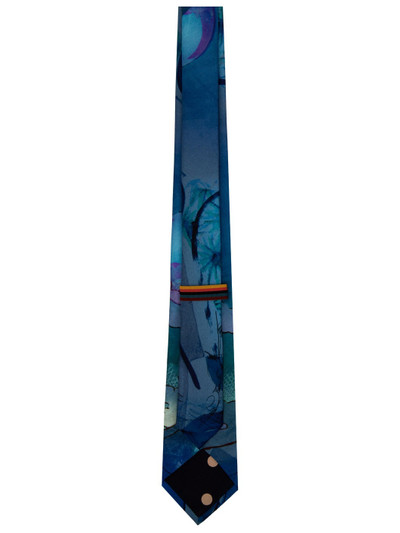 Paul Smith Blue Narcissus Silk Tie outlook