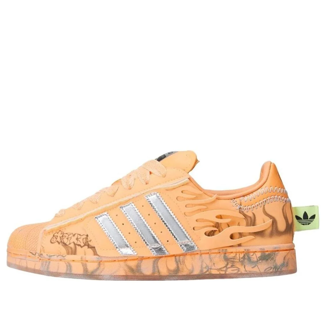 adidas Hellstar Superstar II 'Hazy Orange Silver Metallic Core Black' LA1501 - 1