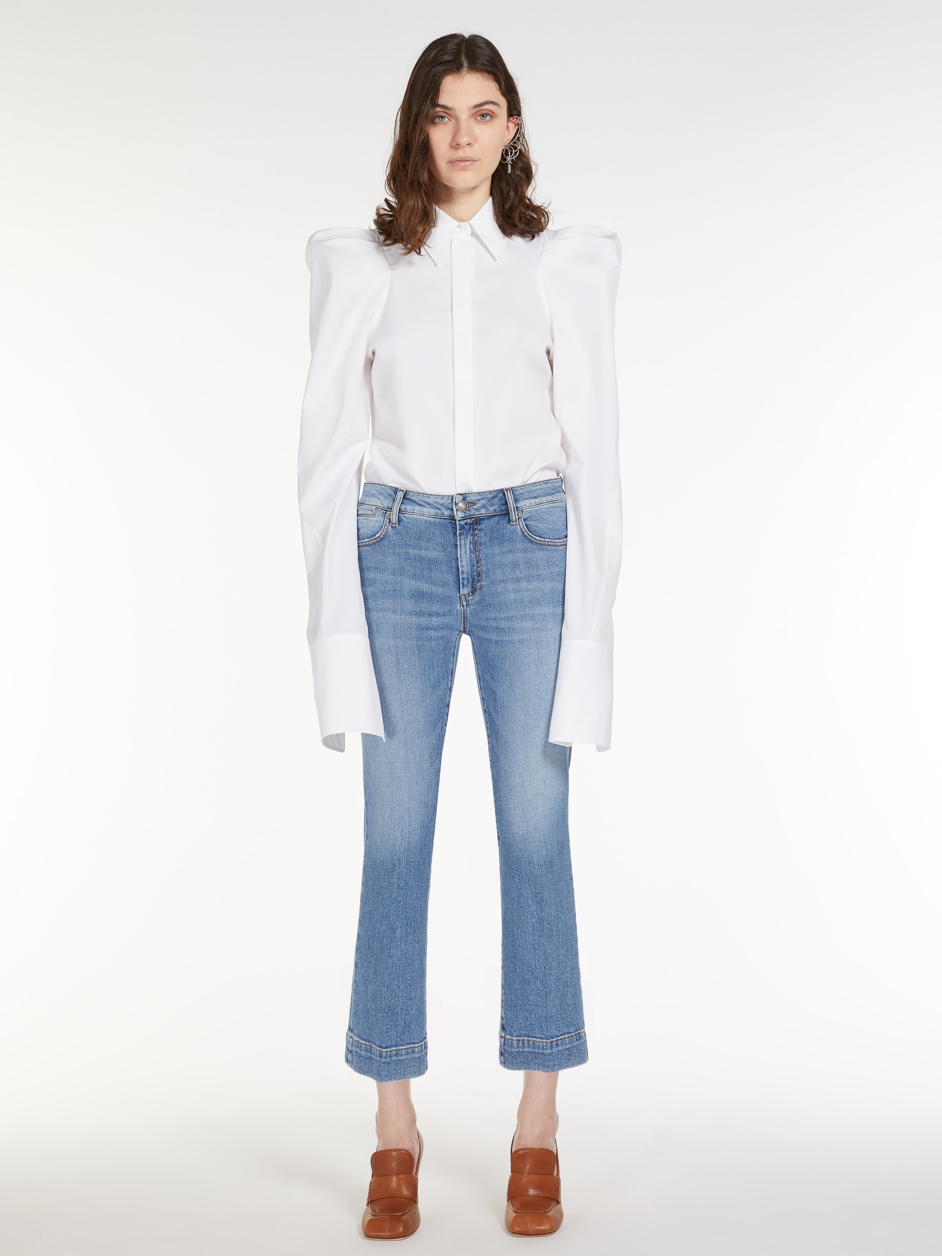 MESSICO Low-rise mini flare jeans - 2