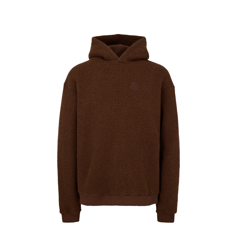 Viðey Shearling Hoodie (Unisex) 1