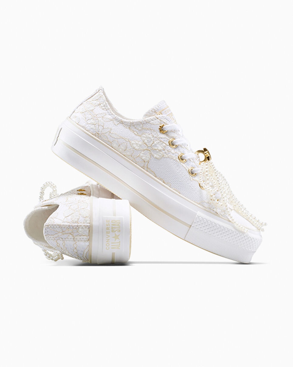 Chuck Taylor All Star Lift Platform Pearls - 7