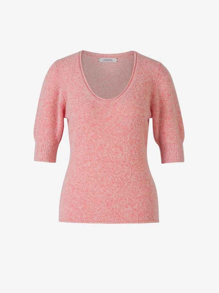 Dorothee Schumacher Cashmere Mottled Sweater - 1