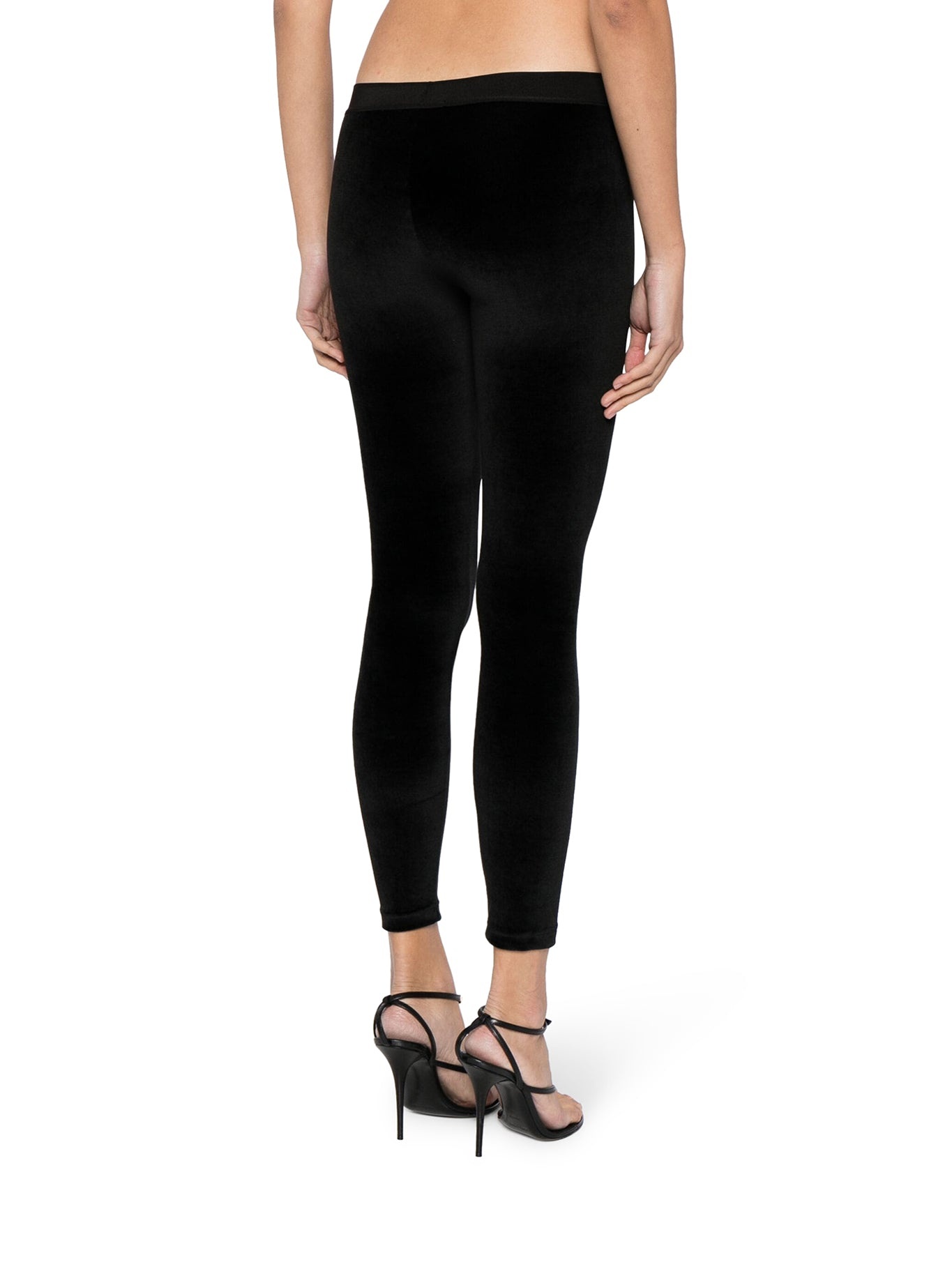 LEGGINGS WITH LOGO BAND - 4