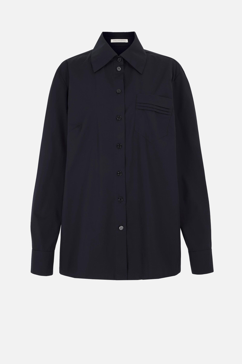 Philomene Shirt In Black Cotton 1