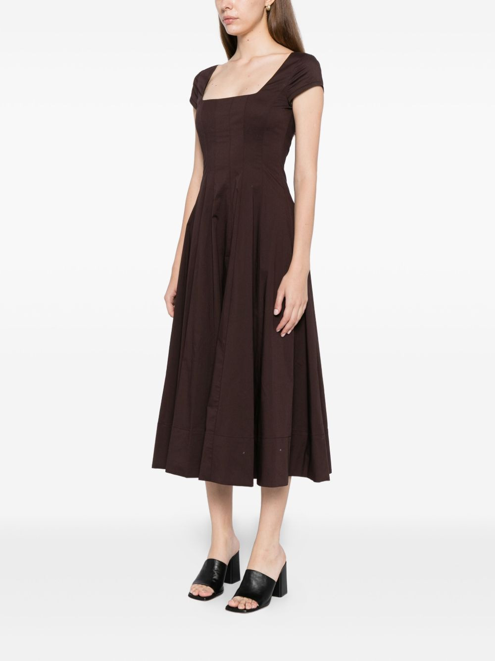 short-sleeved wells dress - 3
