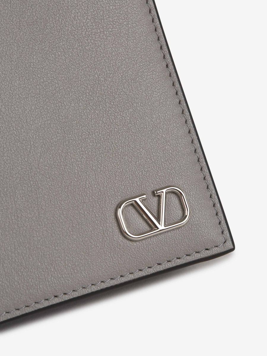 Valentino Garavani Vlogo Leather Wallet - 4