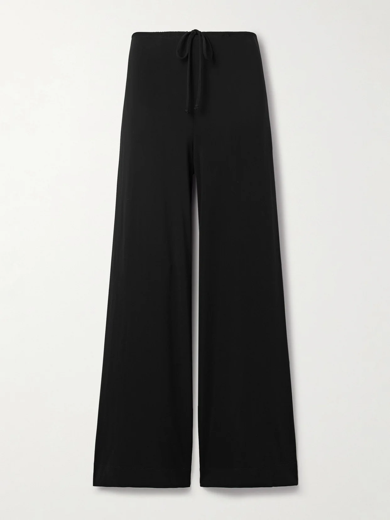 Adriel Stretch-jersey Wide-leg Pants - 1