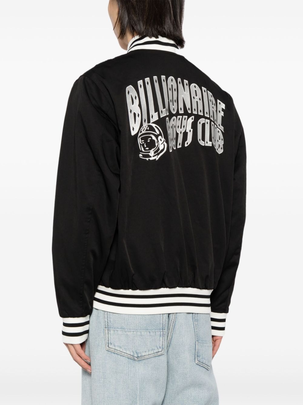 embroidered bomber jacket - 4