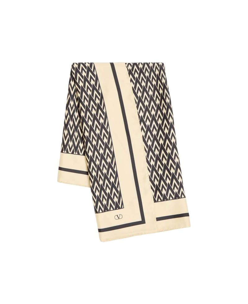 Valentino Printed Silk Scarf outlook