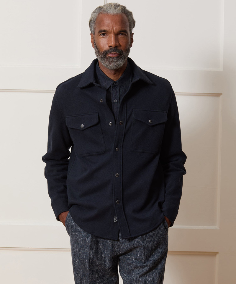 TODD SNYDER Military Shirt Jacket outlook
