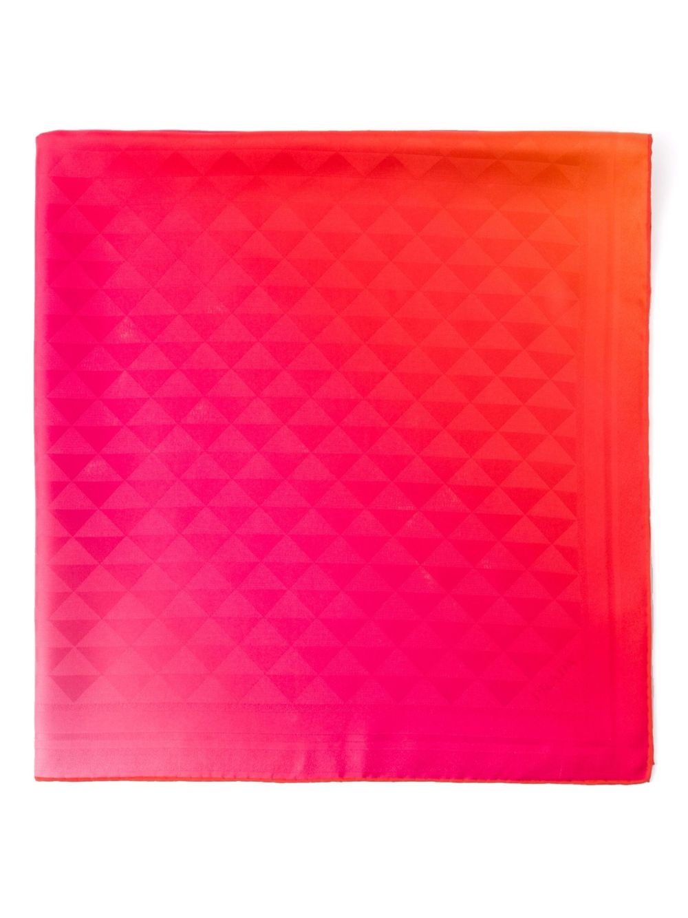 printed silk scarf - 1