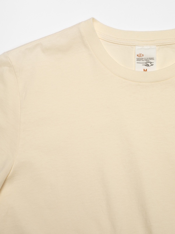 Roy Frown T-Shirt Ecru - 3