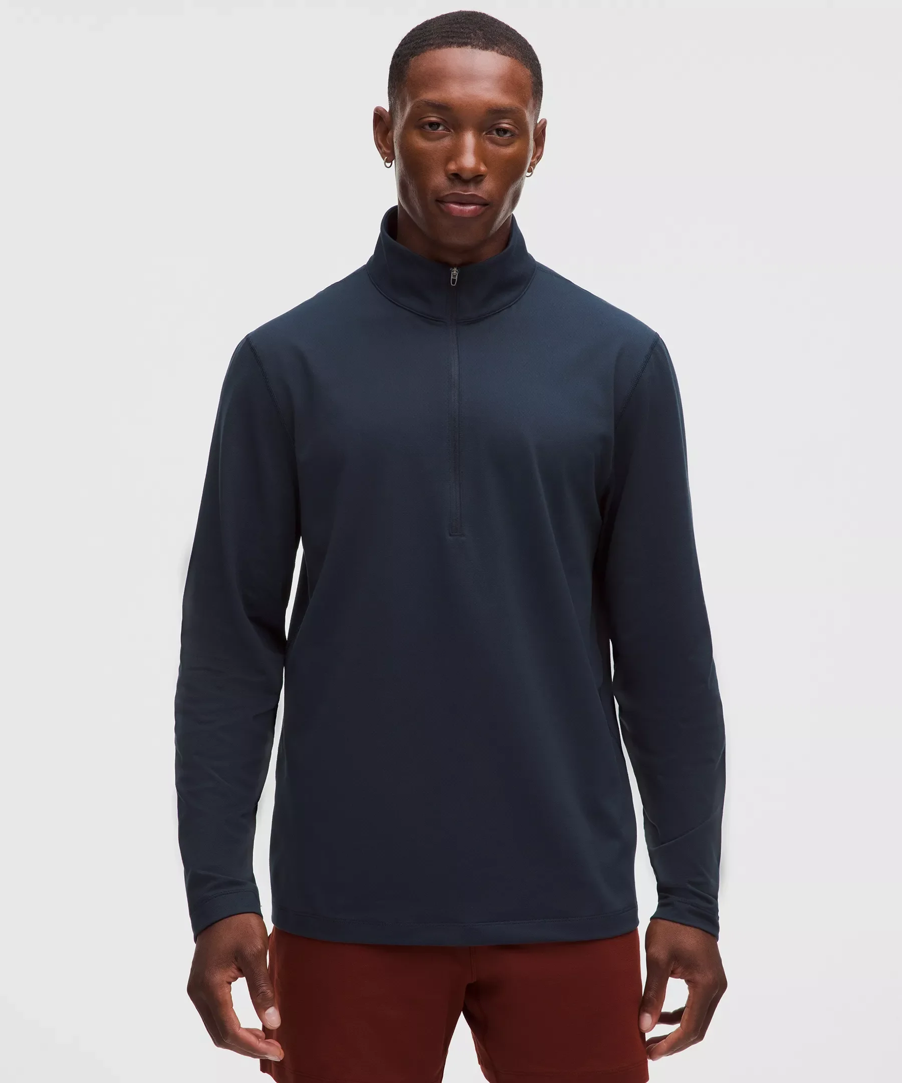 Mesh Soft Jersey Half Zip - 1