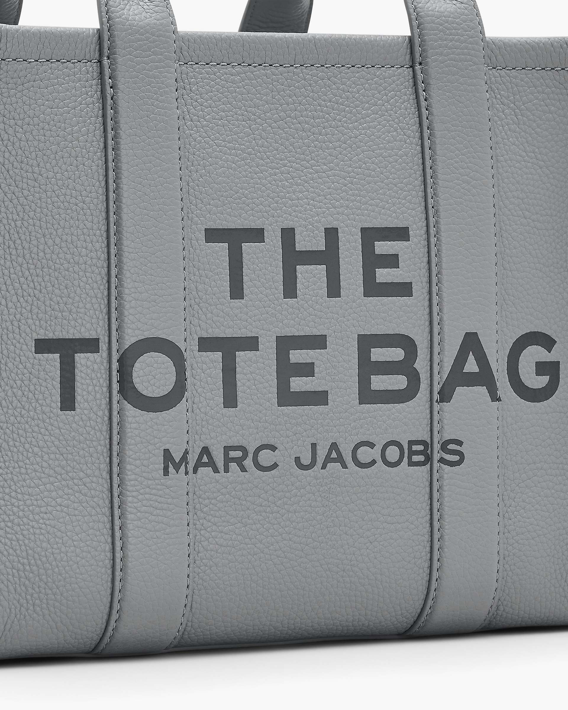 THE LEATHER MEDIUM TOTE BAG - 5