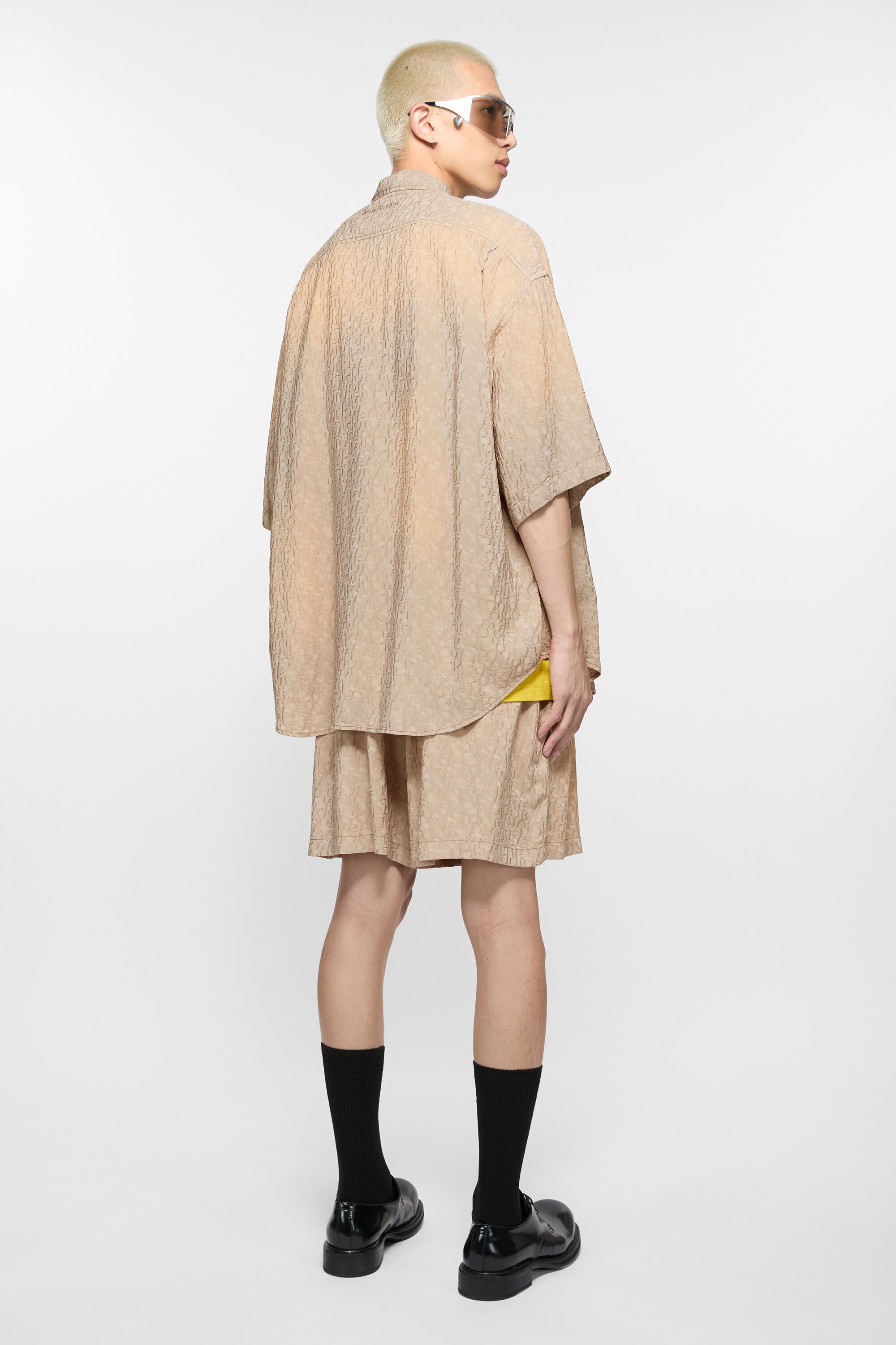 Shorts monogram - Warm Grey - 3