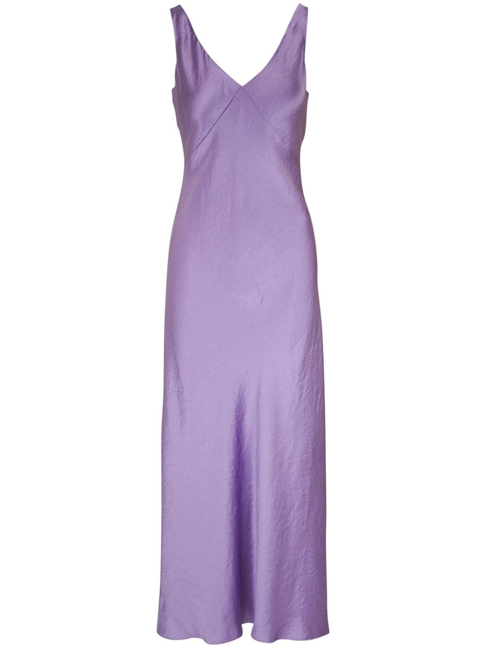 satin maxi dress - 1