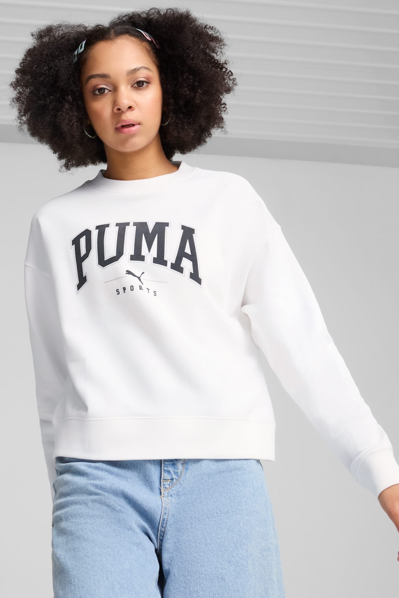 PUMA SQUAD Women's Full-Length Crewneck - 3