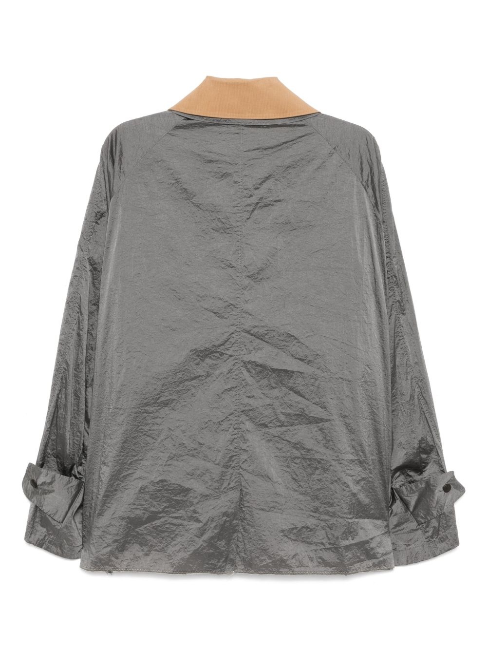 button-up shirt jacket - 2