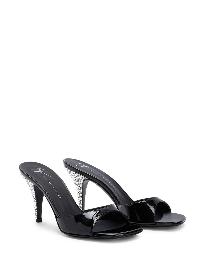 Giuseppe Zanotti Marthe crystal sandals outlook