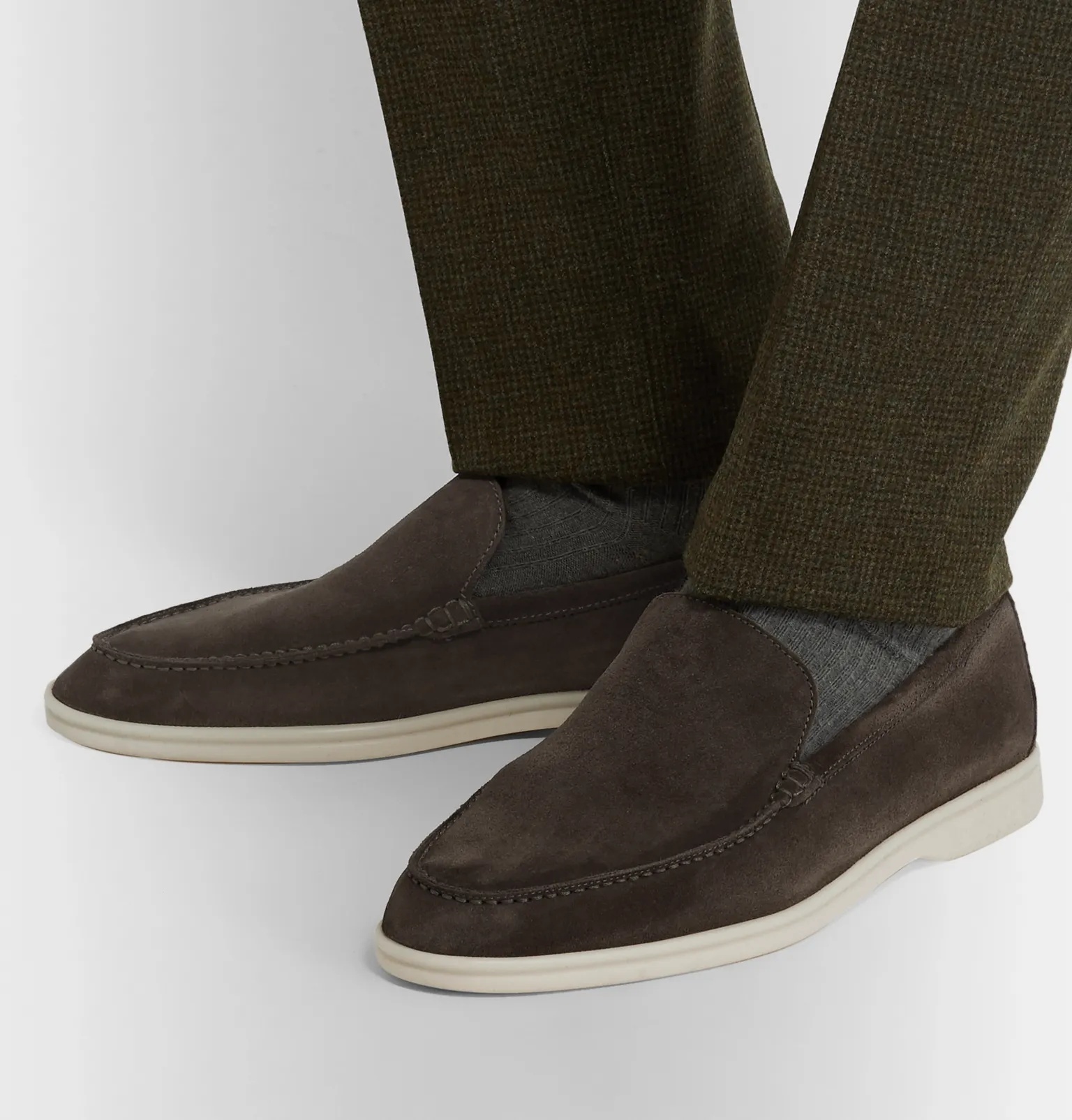 Summer Walk Suede Loafers - 21