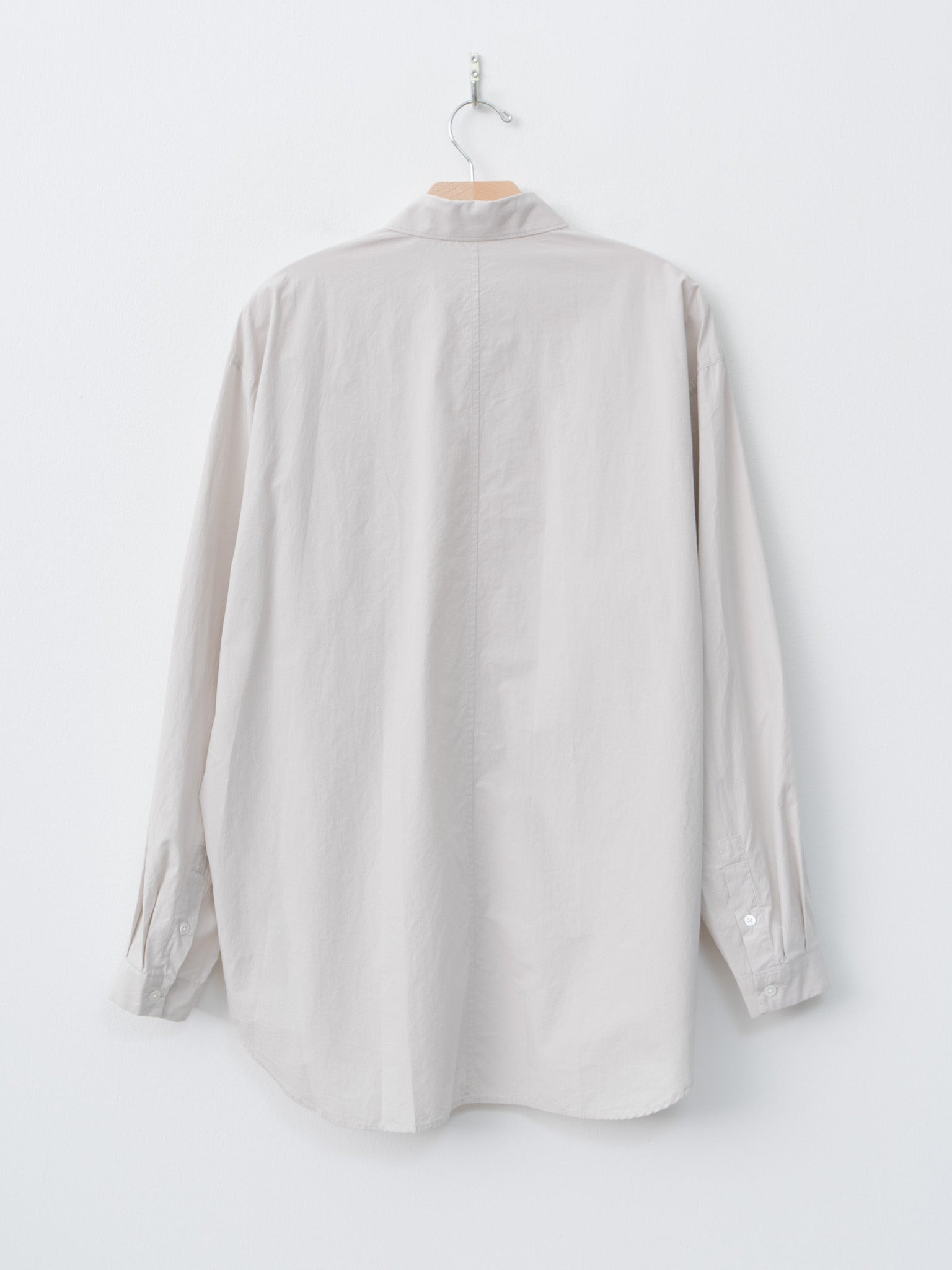 Suvin Broad Washed Shirt - Gray - 9