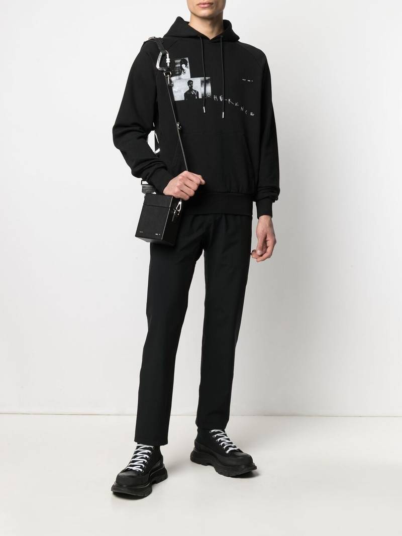 HELIOT EMIL™ graphic-print hoodie outlook