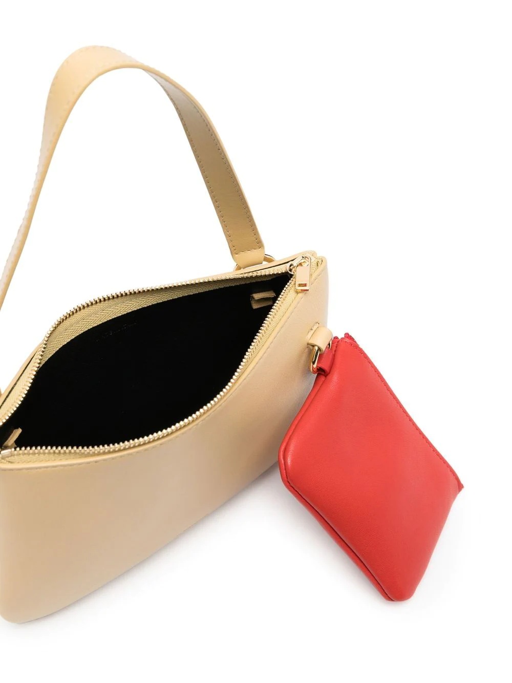 logo-lettering leather crossbody bag - 5