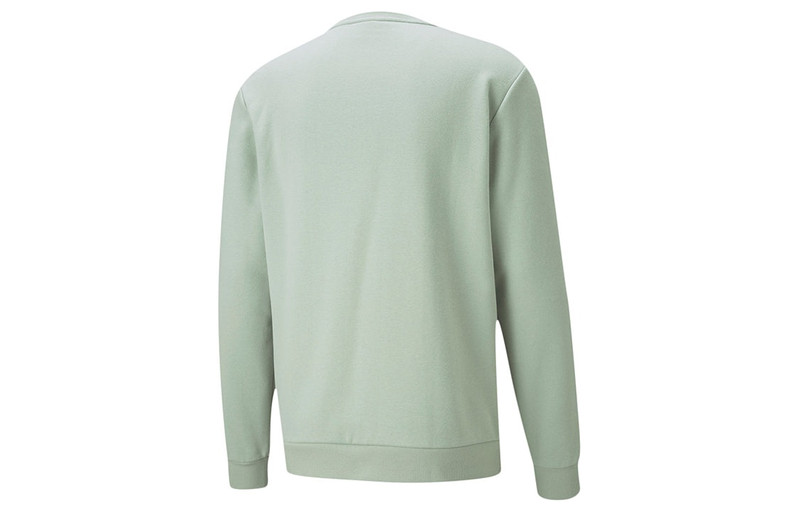 PUMA PUMA Metallic Nights Crew Sweatshirt 'Olive Green WHite' 587141-49 outlook