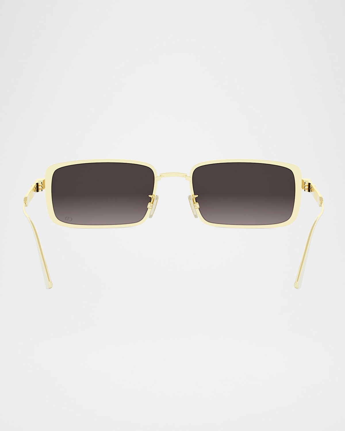 DiorCannage Metal Rectangle Sunglasses - 5