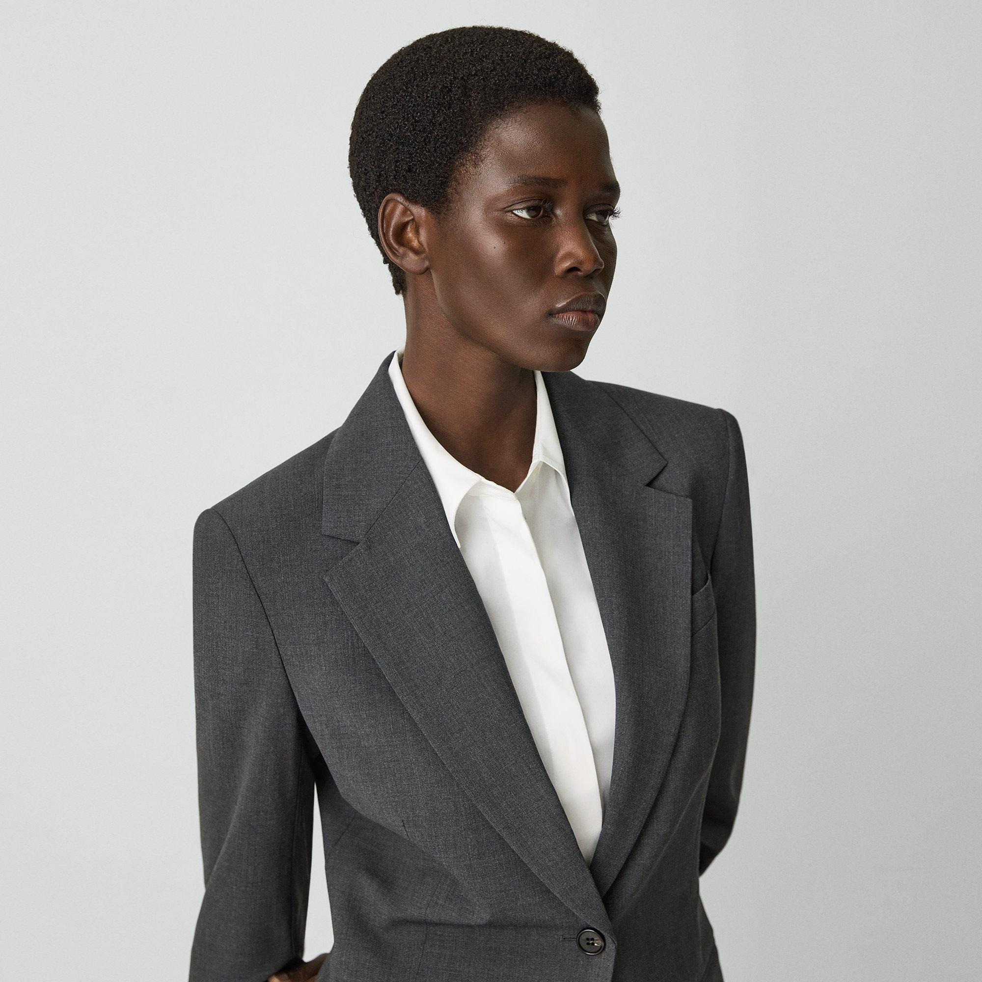 Lynnia Blazer in Good Wool - 5