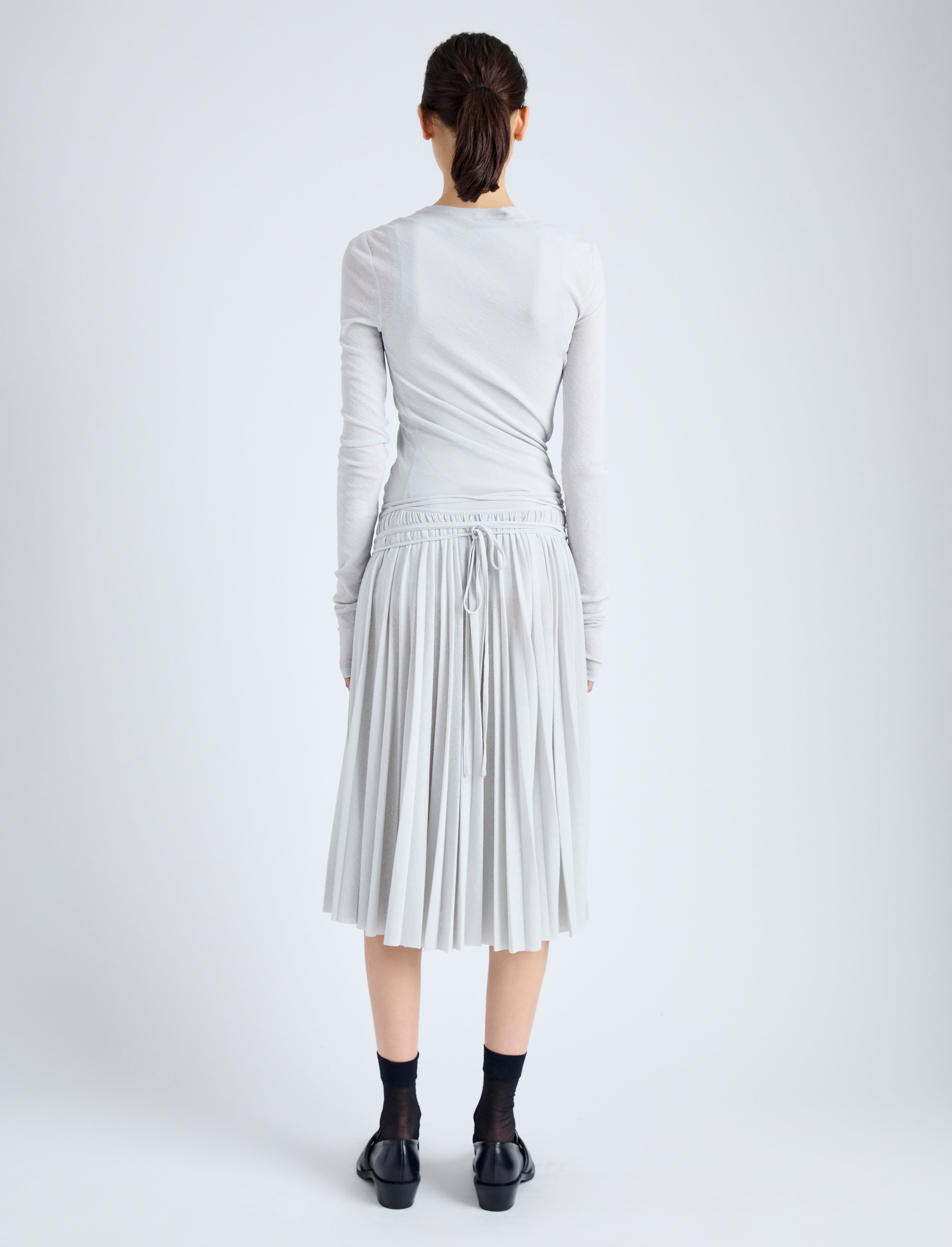 Margo Skirt in Gauzy Jersey - 4