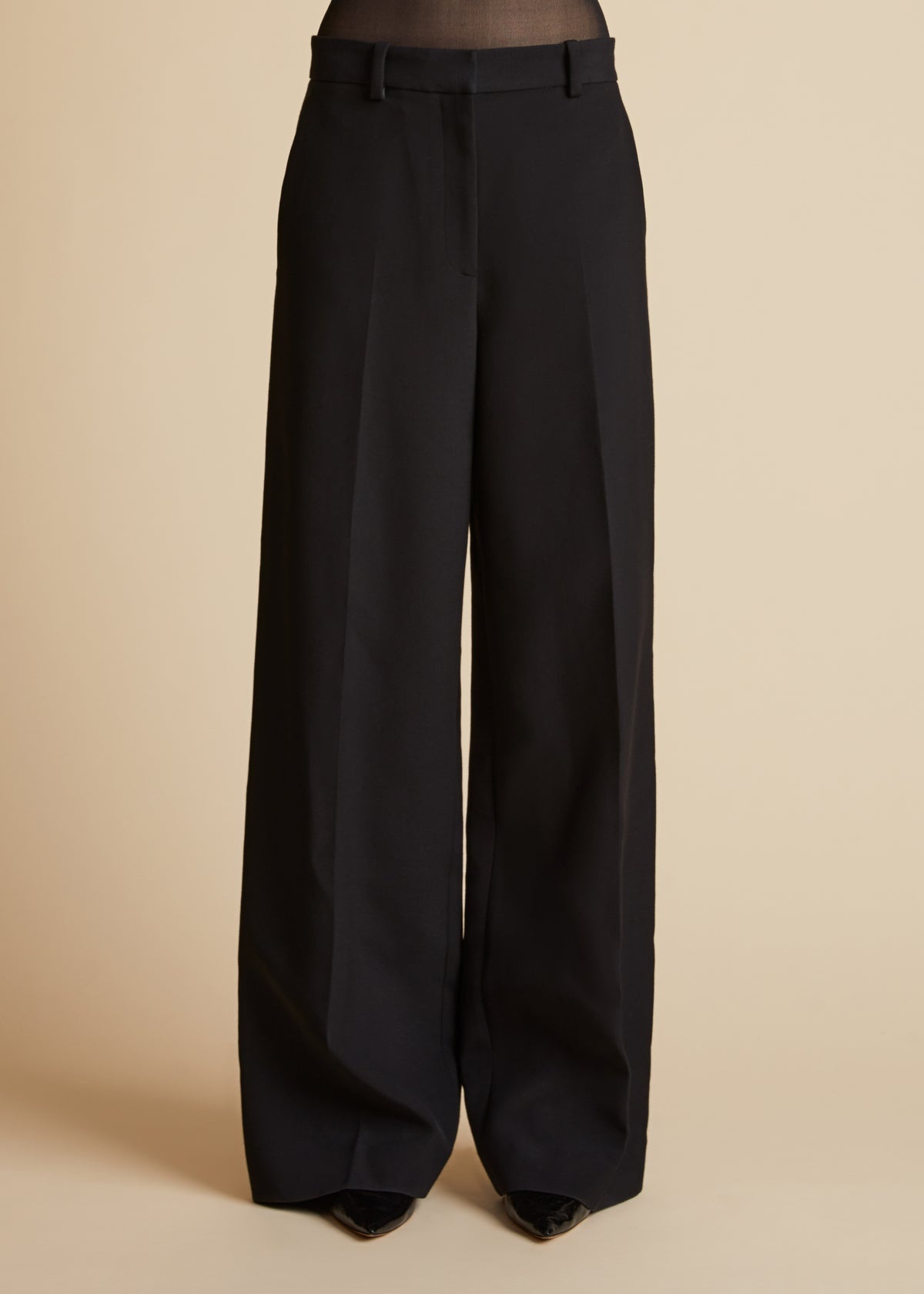 The Bacall Pant in Black - 2