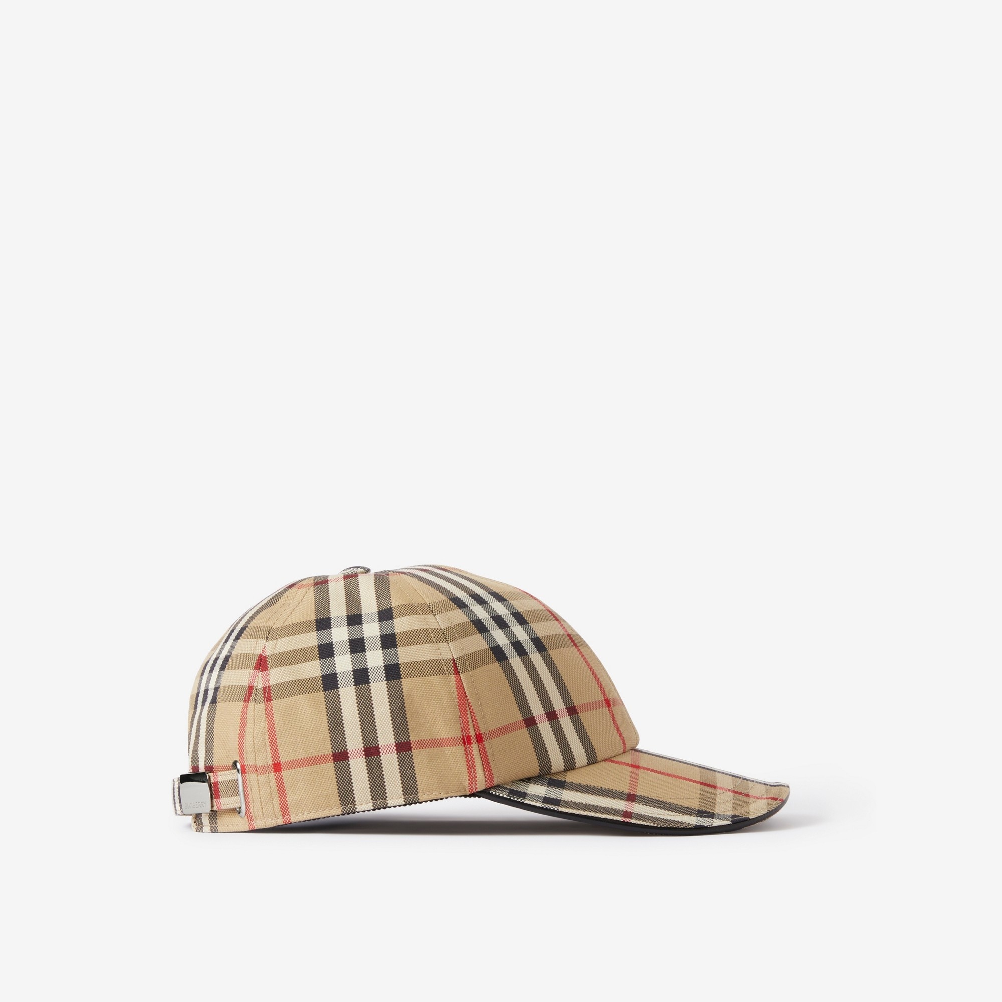 Check Cotton Baseball Cap - 2