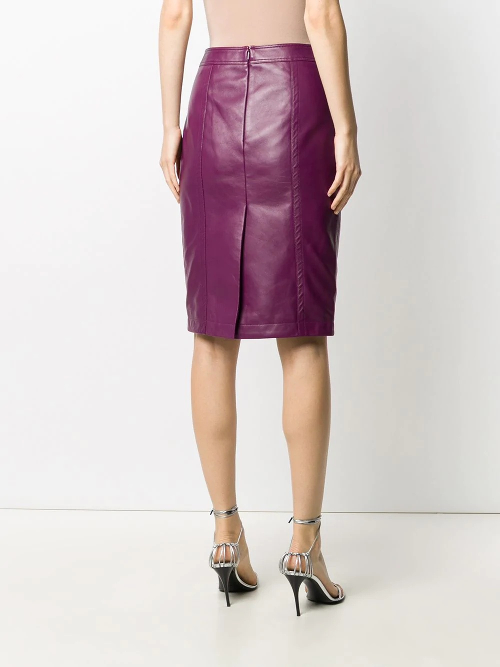 high-waist pencil skirt - 4