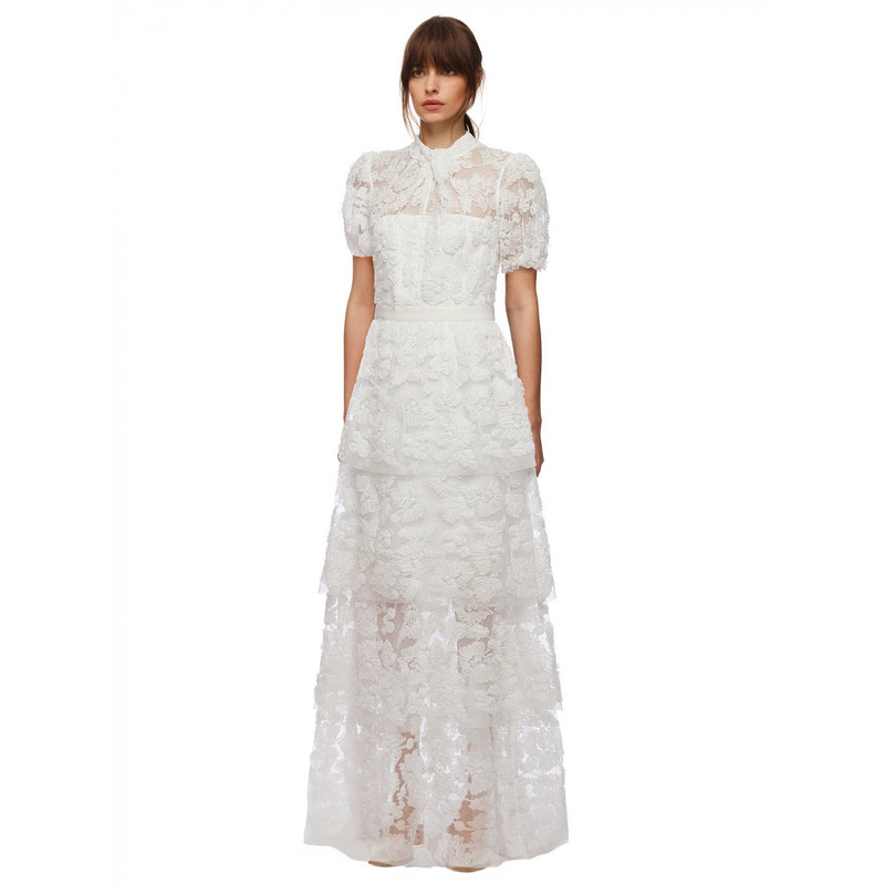 white lace dress size 18 Kiyonna Bella Lace Dress
