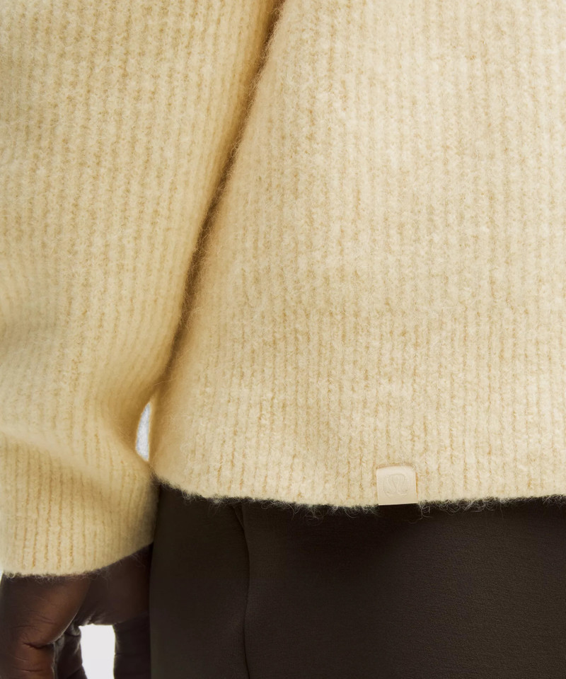 Wool-Blend Ribbed Sweater 5