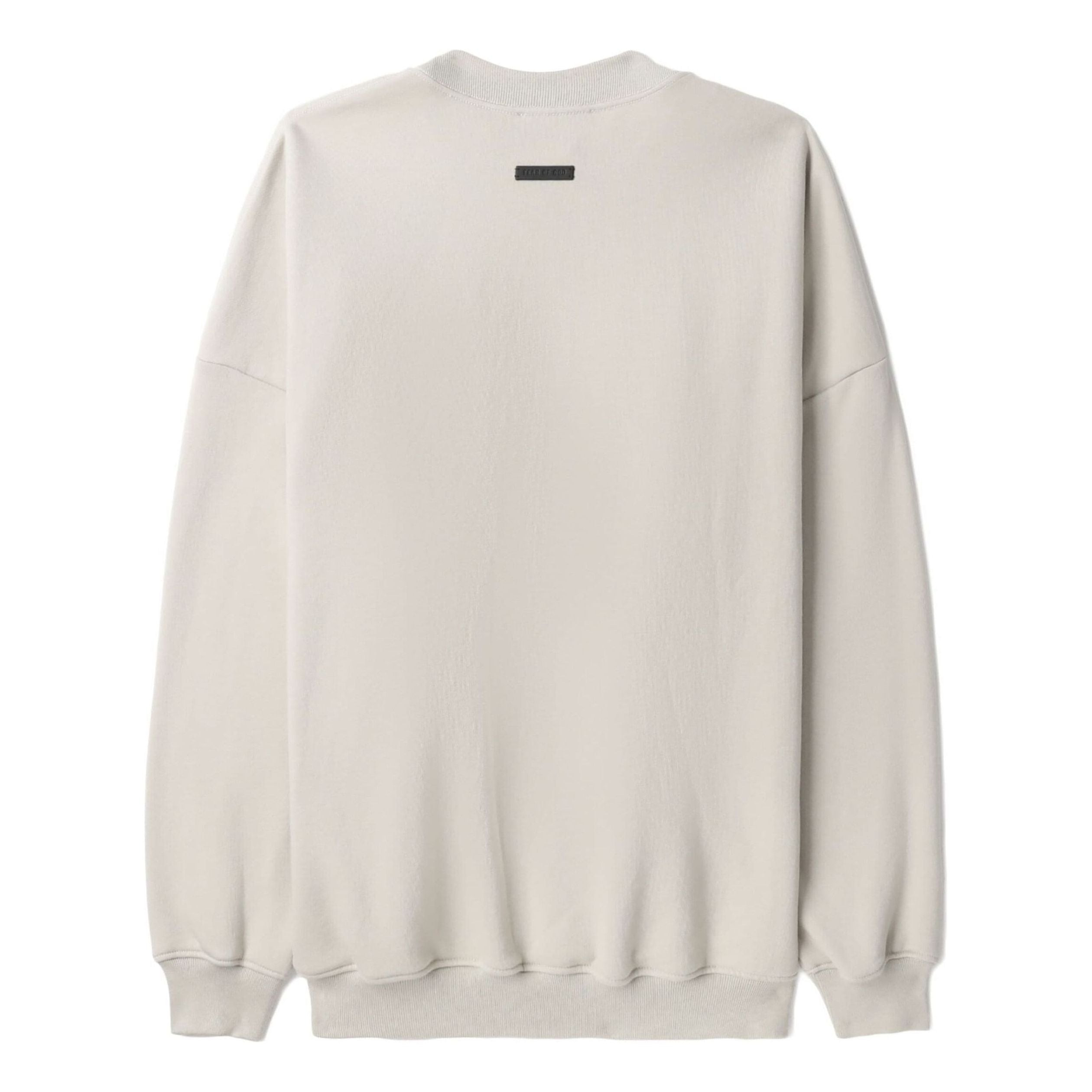 Fear of God ETERNAL Fleece Crewneck 'Warm Heather Oatmeal' FOG-SS23-711 - 2