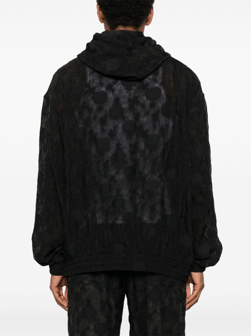 zip-up hooded jacket - 4