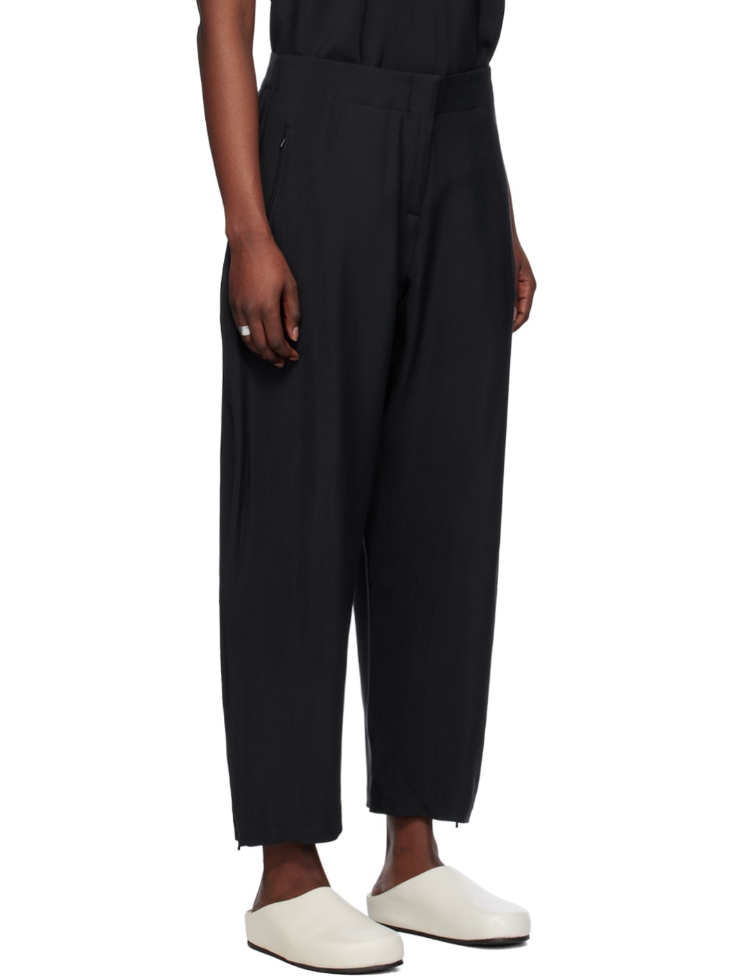 Navy Awe Trousers - 2