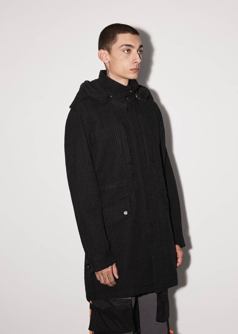 QUILTED FISHTAIL PARKA 4