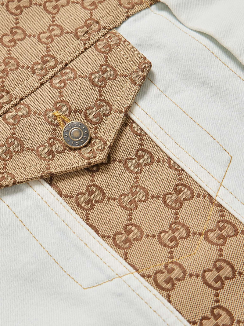 Monogram-Panelled Denim Gilet 3