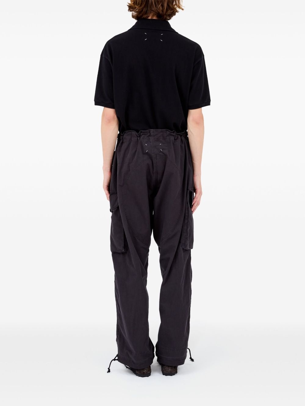 four-stitch logo track pants - 4