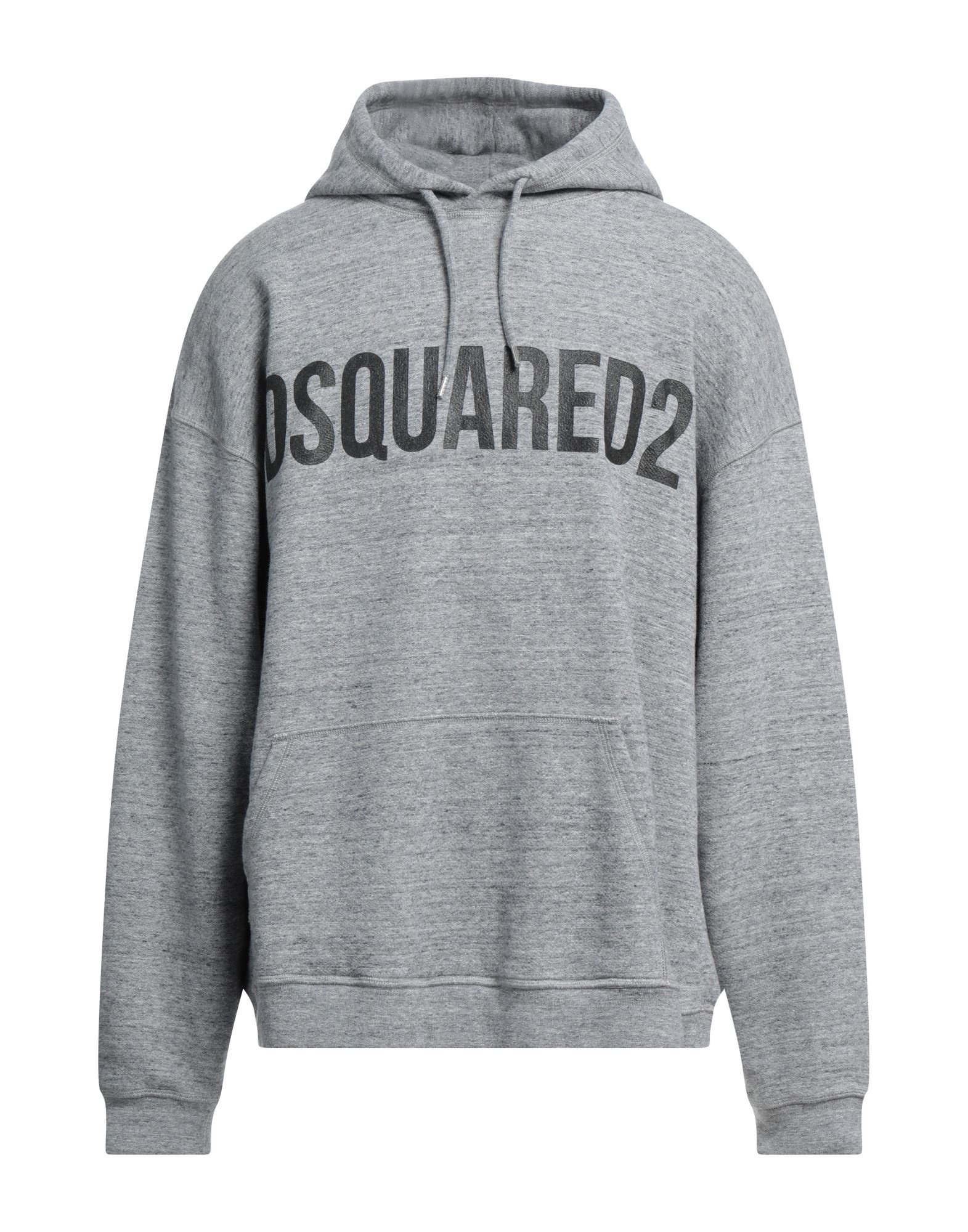 Grey Men's Hooded Sweatshirt - 1