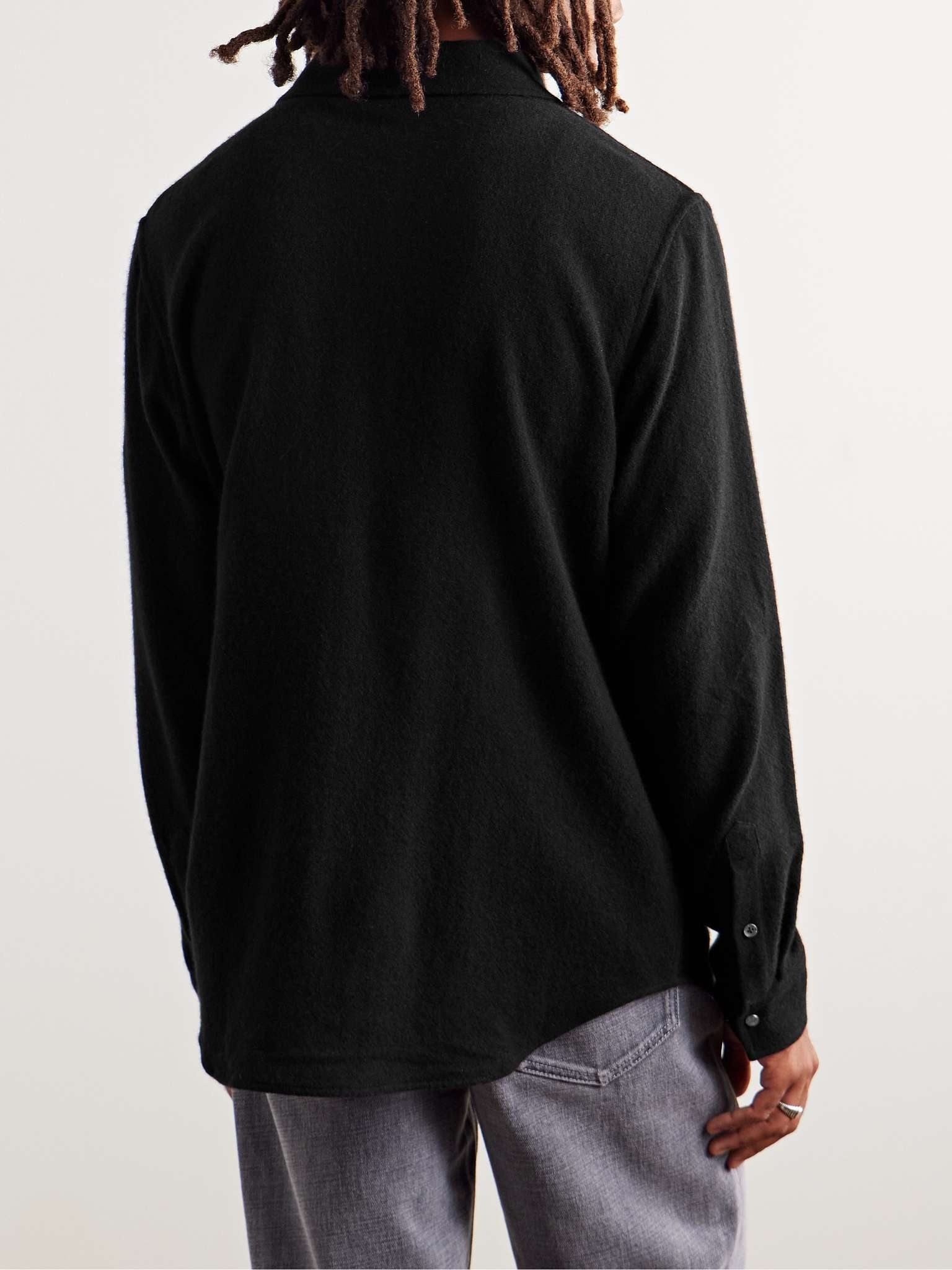 Cashmere-Gauze Shirt - 8