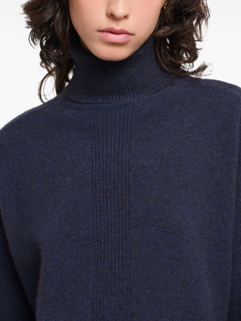 ribbed roll-neck sweater - 5